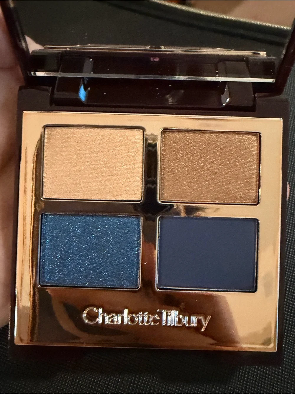 Brand New Charlotte Tilbury Super Blue Eyeshadow Quad Limited Edition Rare